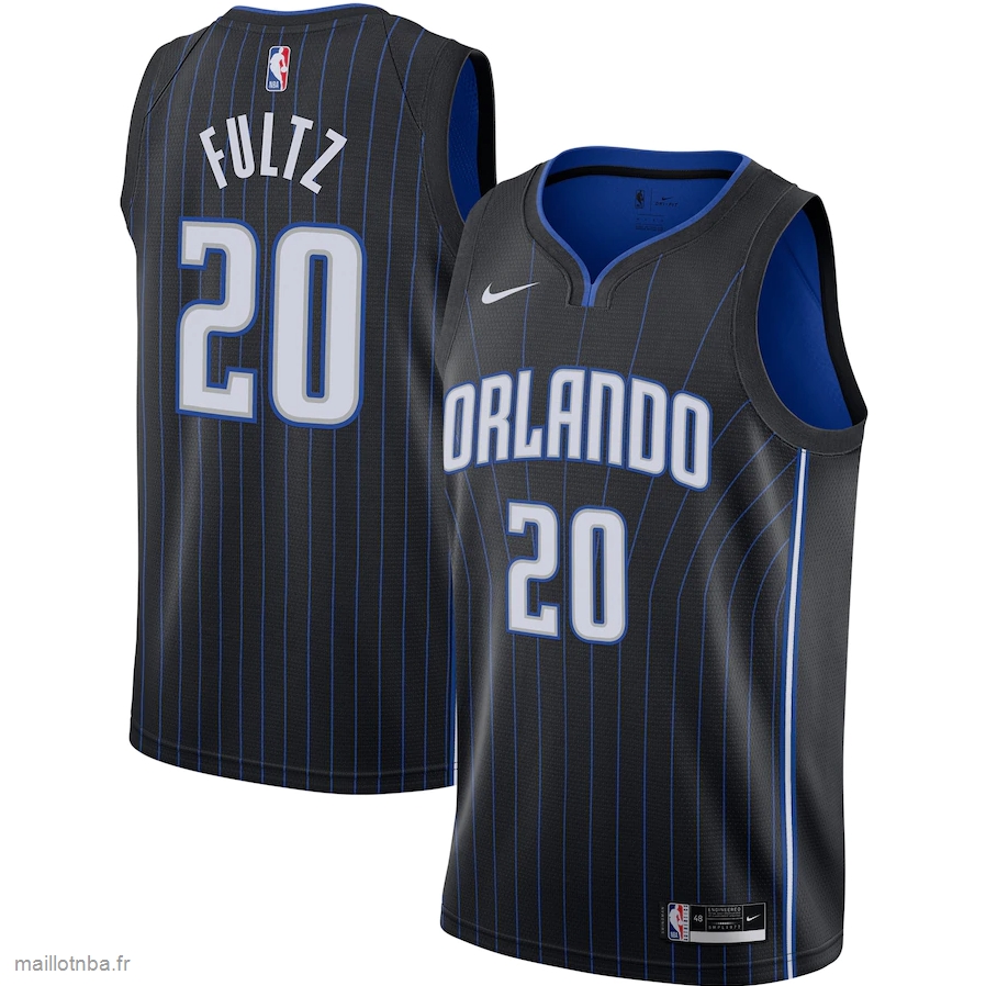 Maillot Orlando Magic Markelle Fultz Nike Black 2020/21 Swingman Jersey - Icon Edition